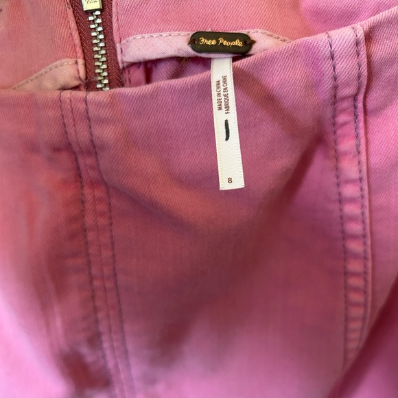 Free People Pink Mini Skirt - Picture 3 of 3
